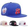 Trend New Flat Brimmed Hat With Letter A Embroidered Street Hip Hop Hat Outdoor Sunshade Baseball Hat Unisex