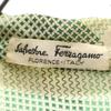 Salvatore Ferragamo Overall Handle Long Sleeve One Piece Green System Women Used