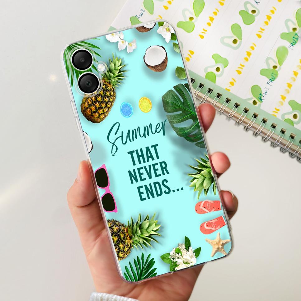 Case For Samsung Galaxy A06 4G 6.7" Cute Cartoon Astronaut Dinosaur Soft Silicon TPU Cover For Samsung A06 SM-A065F Phone Case