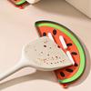 Soft Silicone Pot Lid Drain Mat Non-slip Multifunctional Board Holder Heat Insulation Watermelon Shape Spatula Storage Mat