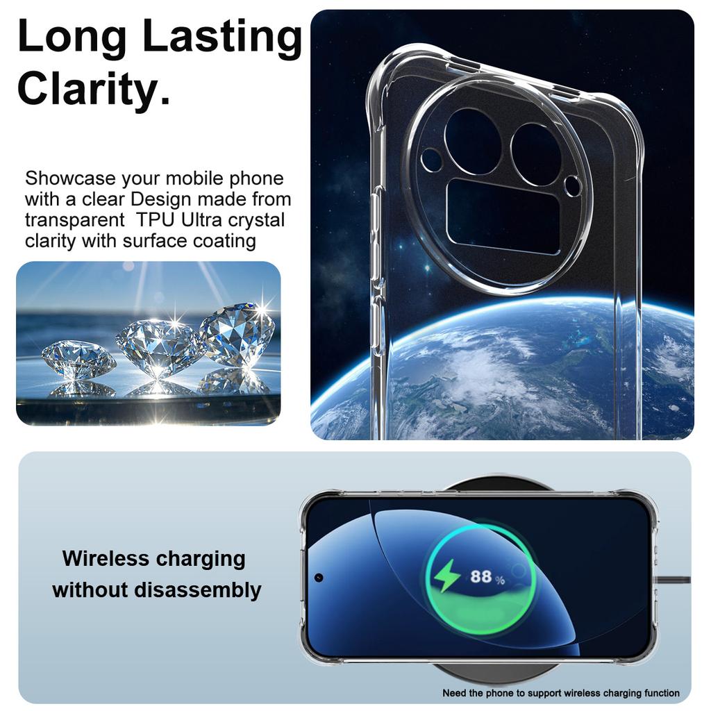 For Realme GT8 Pro 5G Phone Case IMAK Shock-resistant Soft Case