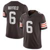 ג'רזי כדורגל NFL של קליבלנד בראונס לגברים ונשים, תערובת כותנה, מדים של הקבוצה עם מספרים מוטבעים 24 צ'אב 95 גארט