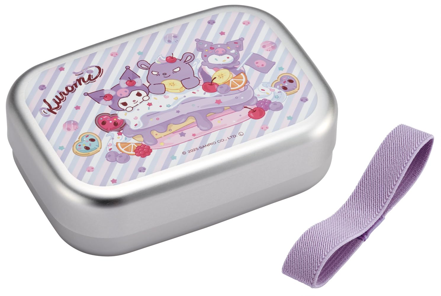 

Skater Aluminum Lunch 370ml Insulated with Lunch Made in Sanrio Kuromi Fancy Snacks Children s Box, Capacity, Storage, Belt, Japan, & Sweets, Girls