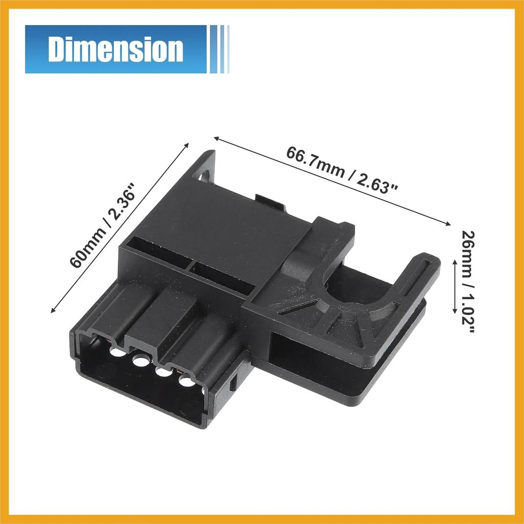Brake Light Switch for Ford F-150 F-250 F-350 F-450 F-550 for Ranger for Lincoln Navigator No.F87Z13480AA Replacement