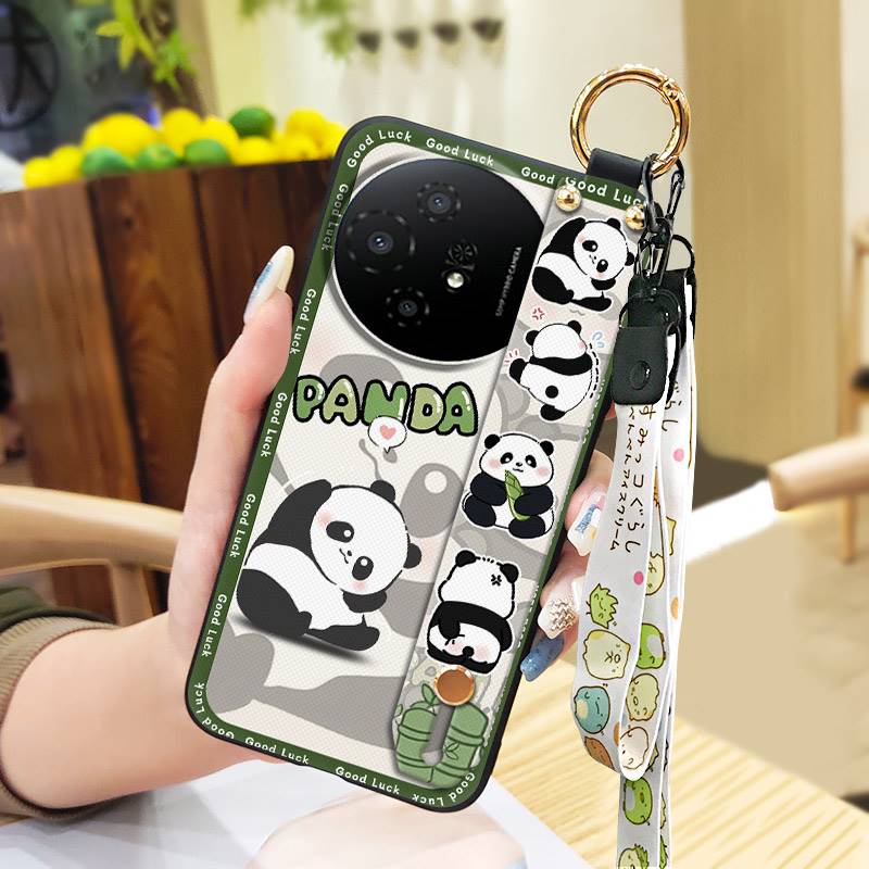 Back Cover Protective Phone Case For TCL 50 Nxtpaper 5G/50Pro Nxtpaper 5G Lanyard Anti-dust Fashion Design Silicone Ring