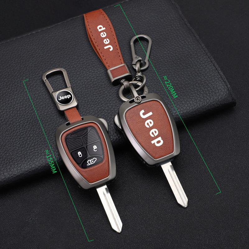 Car Remote Key Case Cover Shell For Jeep Wrangler Compass Patriot Liberty Chrysler 300 PT Dodge JCUV Caliber Nitro Accessories