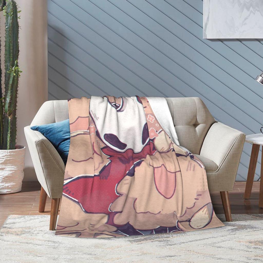 Hollow Knight Silksong Druckdecke für Männer Frauen Gemütlich Weich Überwurfdecken für Sofa 50x60 Zoll Mehrere Größen
