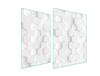 PLACA PROTECTORA DE CRISTAL PARA COCINA 70x52 BLANCA