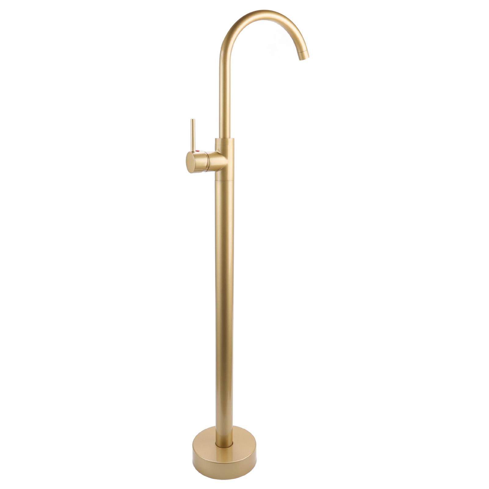 Freestanding Bathtub Faucet European Style Brass