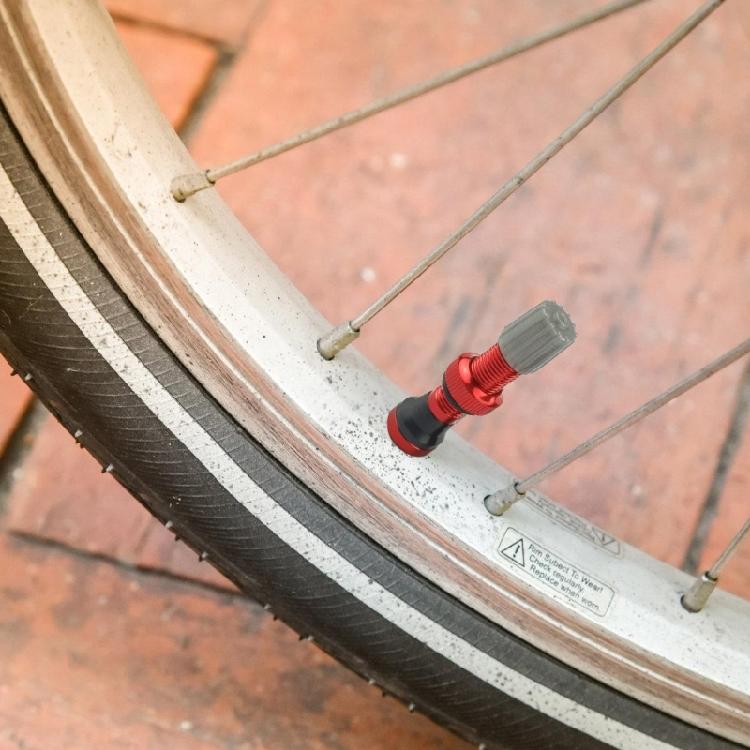 Easy To Install Aluminum Vacuum Valves Nozzle For Tubeless Bicycles Tires, Aluminum Bikes Valves For Cycling Enthusiasts
