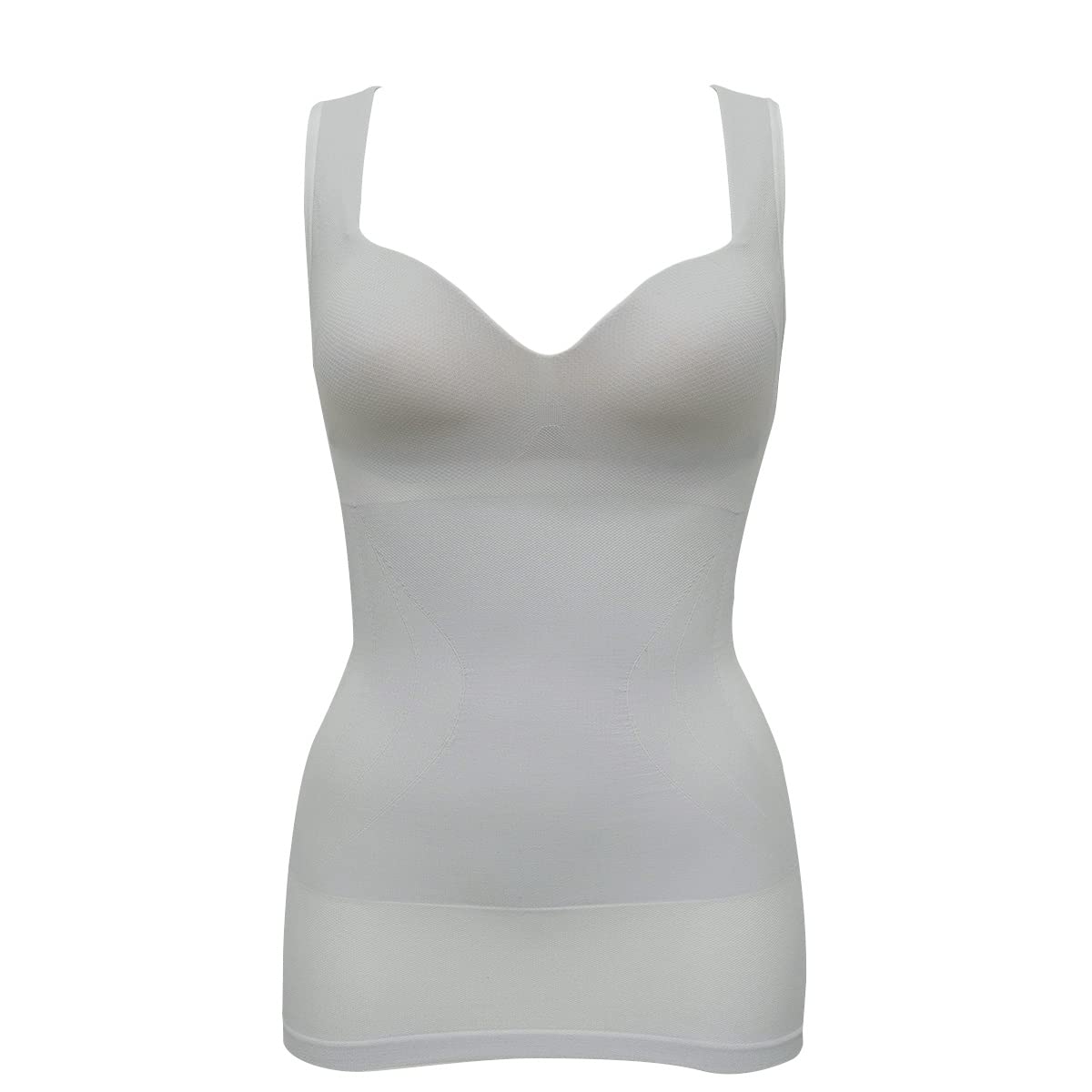 

Майка-корсет для похудения Lucien Power Shape с формованной вязкой, ежедневная подкладка, легкая, размер M, чашки, бюстгальтер, женская, серая,