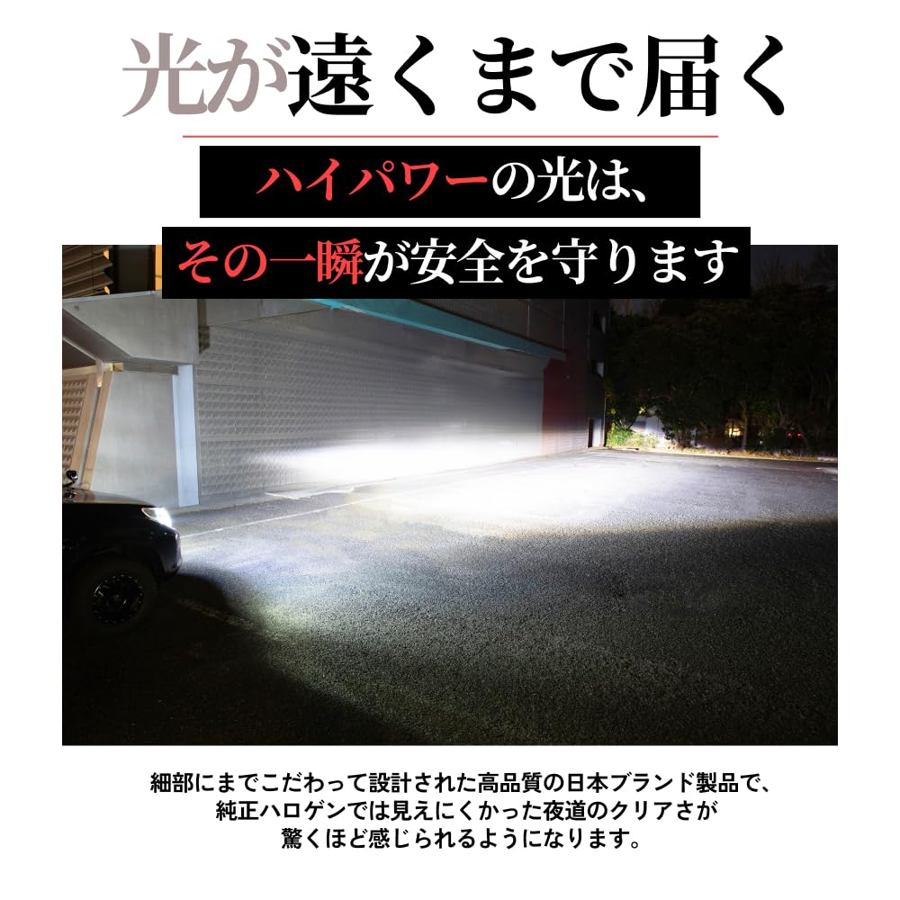 H4 LED Super Bright Vehicle Inspection Set of Q Platinum HID-ya Headlights, 68,400cd (candela), [65W HID-level Brightness], White, 6500k, Compliant,