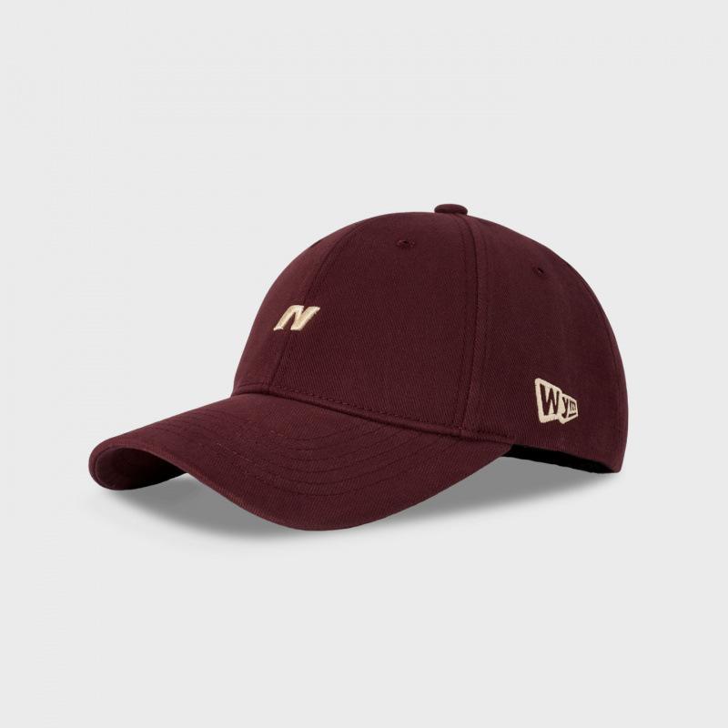 Embroidery N Letter Hardtop Baseball Hat For Men And Women Outdoor Versatile Big Head Circumference Showing Face Small Peaked Cap