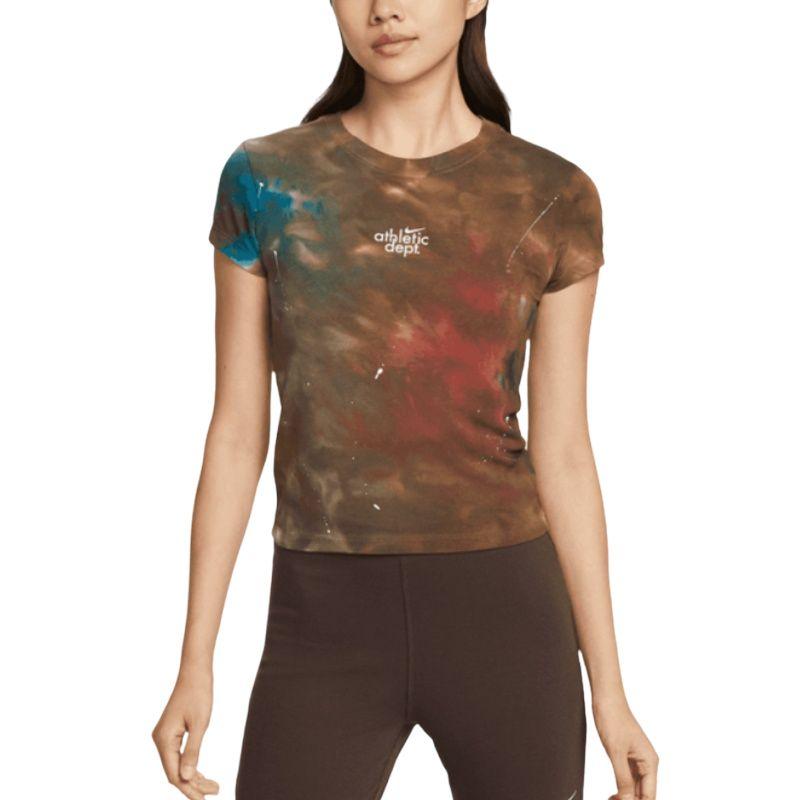 

New Nike T Shirts Women s Brown II7232-289 S