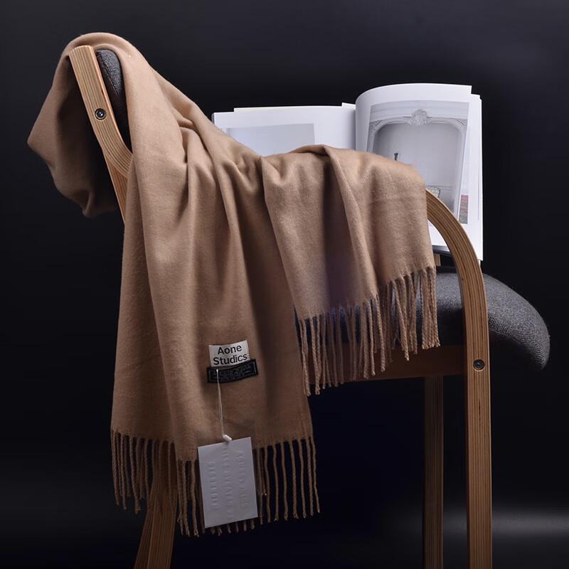 Liangsu Women's Imitation Cashmere Tassel Scarf