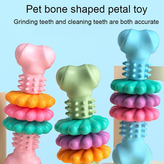 Pet Chew Toy Bone Shape Chew Toy Large Bite-resistant Dog Medium Small Dogs Teeth Cleaning Massage