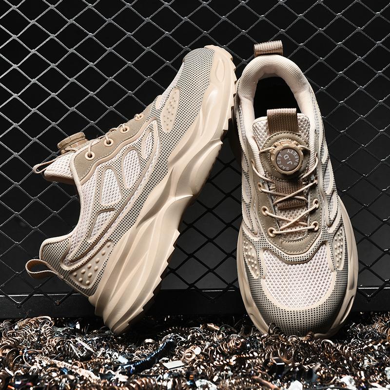 Men Steel Toe Kevlar Safety Work Shoes Anti Smash Anti Puncture Industrial Construction Protective Work Footwear Sizes 36-47