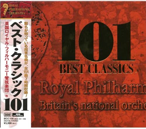 

CD VARIOUS - Best Classic 101 (6 CDs) BCC-100 BCC100 Japan ObiClassical Used