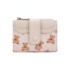 Women's Cross-Border Short Buckle Wallet - Multi-Card Slot Coin Purse & Card Holder with Print Design