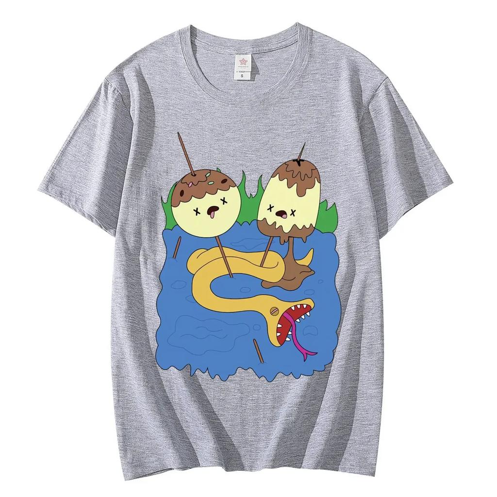 NEW Princess Bubblegum Rock T-shirt Adventure Time Cartoon Short Sleeved Men and Women Harajuku Y2k Fashion Autumn Winter Tees