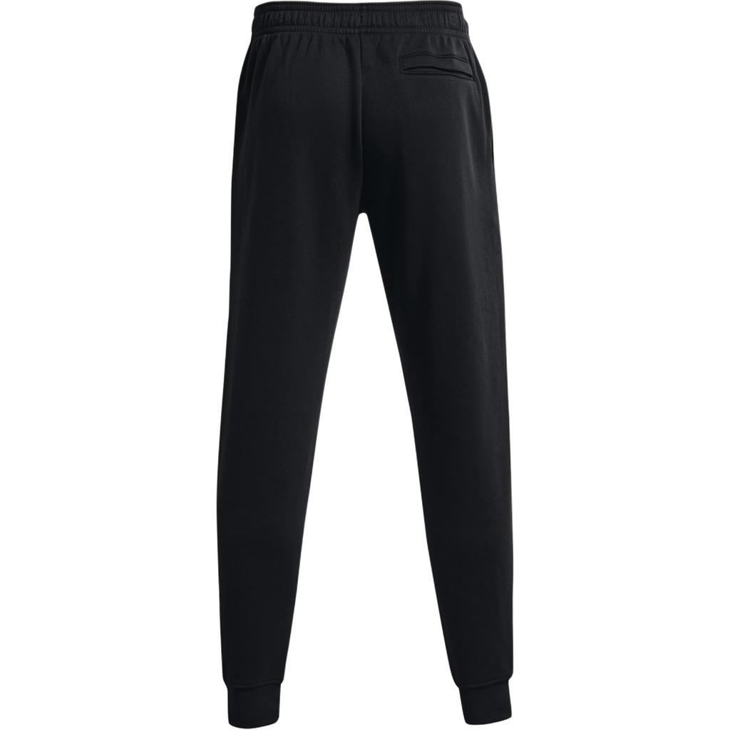 Under Armour Rival Fleece Chroma Stylish Comfortable Soft Versatile Knit Sweatpants Men Bottoms Black 1370345-001