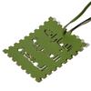 Stylish Arabic Letter Keychain PU Leather Charm Hanging Pendant Decoration for Bags Keys Trendy Accessory