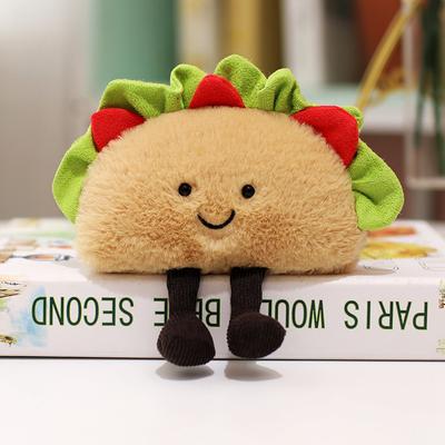 Taco Cake Doll Plush Toys Secret Hamburger Small Pendant Grabbing Doll