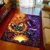 Demon Slayer Interior Carpet Rug Anime Style Floor Mat Soft Non Slip Back for Living Room Bedroom Decor -QJY