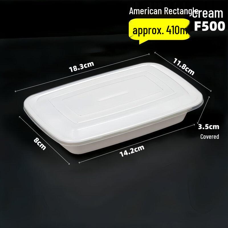 Disposable Takeaway Meal Box with Domed Lid