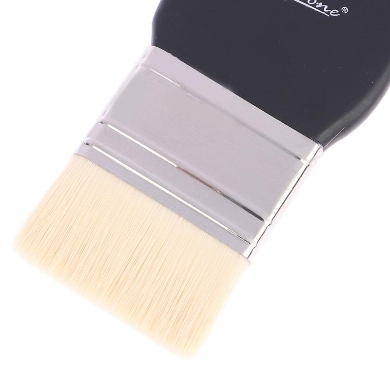1Pc Nylon Hair Hard Bristle Brush Painting Pen Art Gouache Watercolor Large Area Oil Paint Acrylic Wall Brush Bbq Cleaning Brush