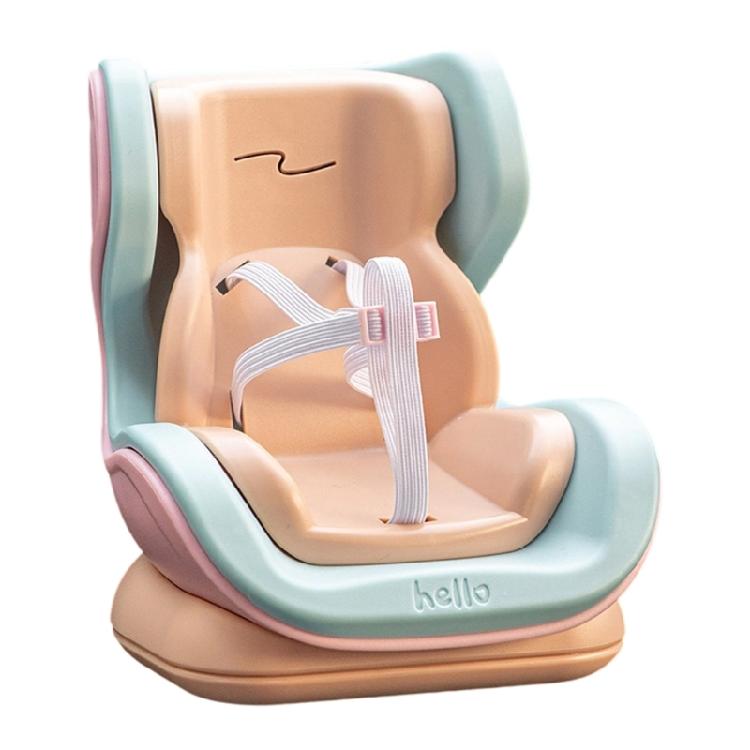 

Air Vent Dashboard Mounted Display Seat with Safety Belt Doll Car Safety Seat Vehicle Automotive Decorations