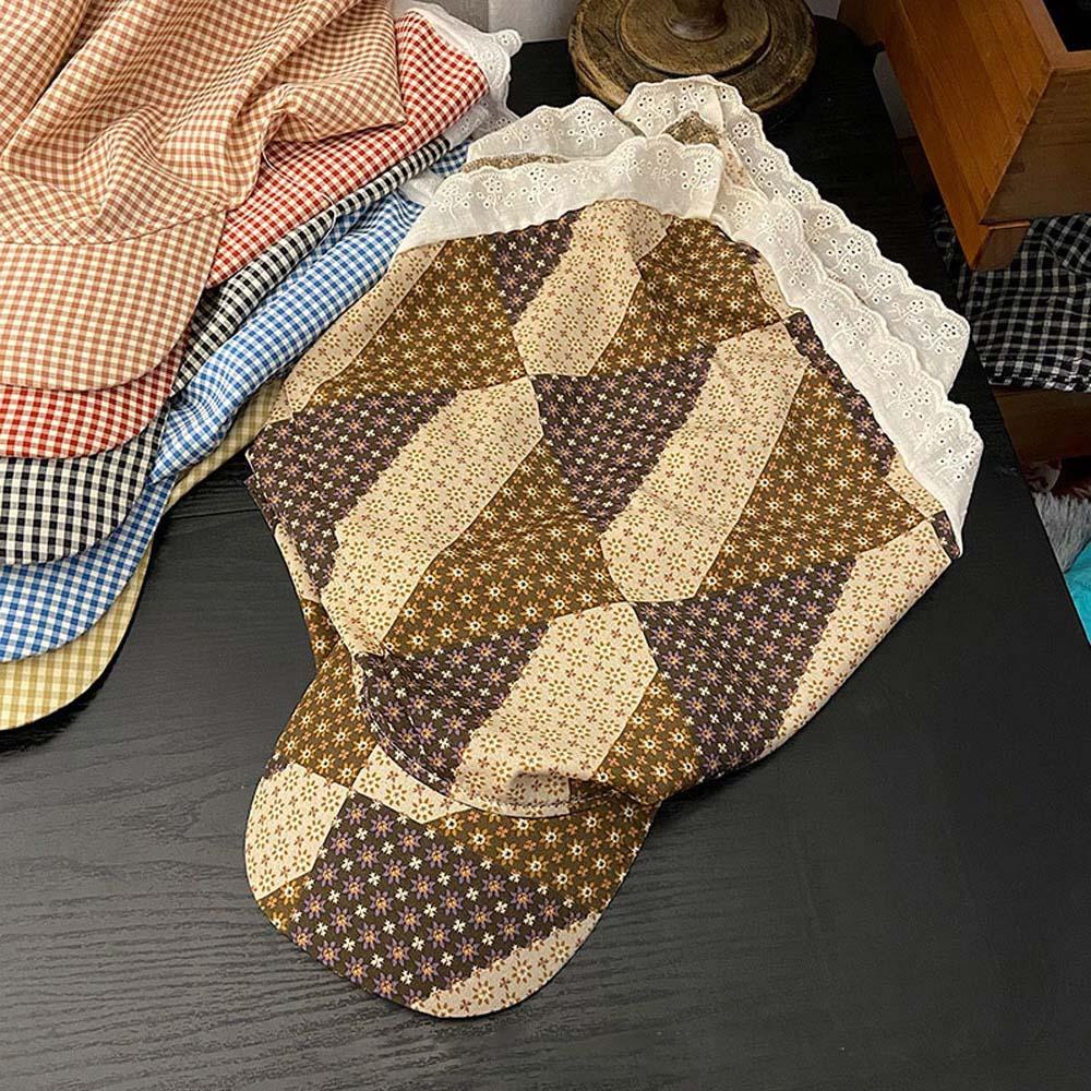 Leopard Print Scarf Peaked Cap Floral Strappy Bandana Cap Driving Triangle Headscarf Hat  Camping