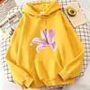 Casual Flower Print Hoodies Hoodies Sweatshirts Women Tops Spring Autumn Winter Oversized Graphic Hoody