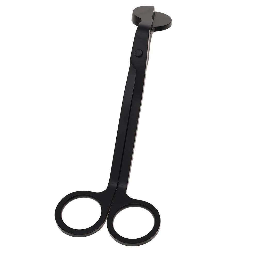 Kerzenlöscher und Schere aus Edelstahl Schwarz Aromatherapie-Werkzeug 4-teiliges Set