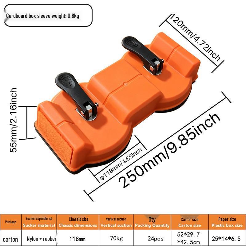 Tile Leveling Suction Tool for Marble Wall Installation