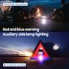 COB Flashlight with Magnet USB Rechargeable LED Work Light 7-Mode Hands-Free LED Lamp for Emergency Repair Cycling Camping