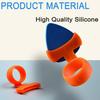 Guitar Pick Grip with Loop Non-slip Preventing Pick Drop Men Women Finger Pick Holder Guitar Bass Ukulele String Instruments Accessories