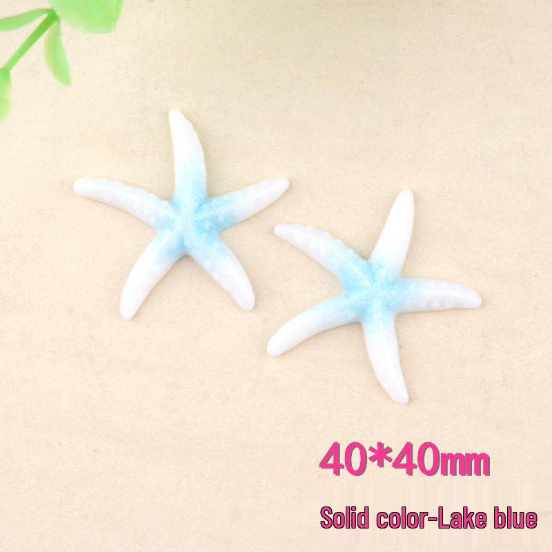 Starfish Resin Accessory Kit: Phone Case, Hair Clip, DIY Ocean Clog Patches