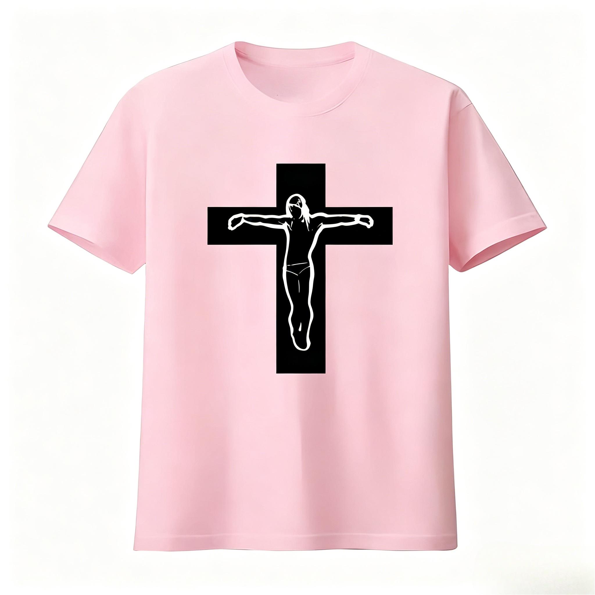 

Black Cross Jesus Religion Crucifix Jeff Buckley Music Grace Christ T Shirt Stylish Unisexs Clothing Womens 2026 Summer T Shirt 4XL
