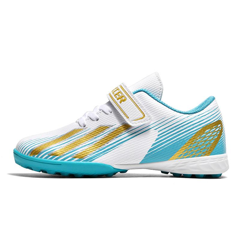 Velcro football shoes small breathable broken nails football shoes artificial grass game training shoes 30