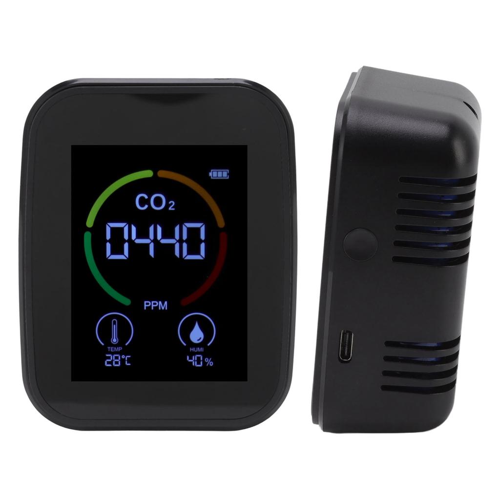 Indoor Quality Monitor Co2 Carbon Dioxide Detector TVOC Temperature Humidity Quality Detector