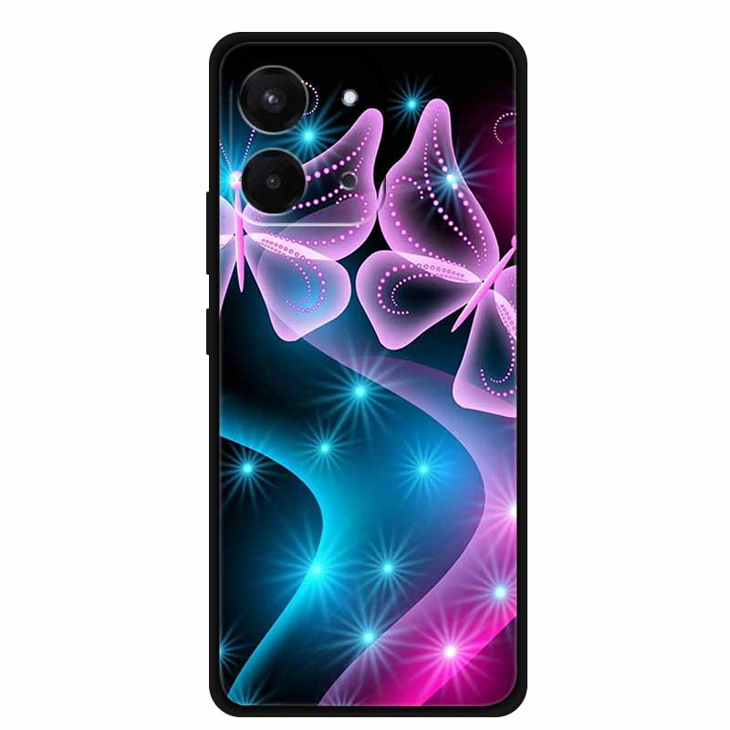 Per Custodia Redmi 15C 5G Lusso Morbido TPU Custodia per Telefono su Xiaomi Redmi 15C Modello Geometrico Cover Antiurto Silicone Antiscivolo Coque