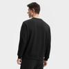 Fila Fitness Series Classic Casual Sports Training Loose Pullover Crewneck Sweatshirt Men Sweatshirt Deep-Black A11M541217FBK