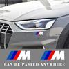 BAAV1 2025 Hot 6PCS Car Brake Decorative Stickers Wheel Hub Styling Decals Accessories For BMW E46 G60 F20 F10 F30 E30 E90 E60 G20 E87