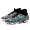Men's Soccer Shoes Kids Football Ankle Boots Children Soccer Training Sneakers Outdoor Football Cleats Size 31-48