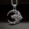 Fashion Trend Star Leopard Head Necklace Pendant