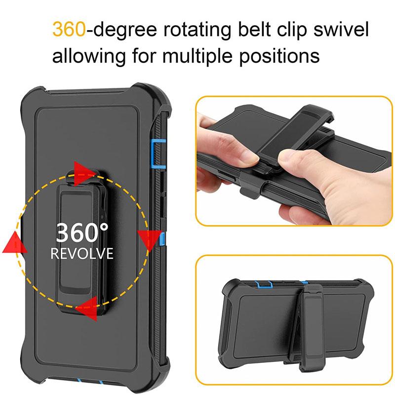 Defender Case for IPhone 16 15 14 13 12 11 Pro Max Plus Mini XR X XS Max 6 6s 7 8 Plus SE 2020 Hybrid Heavy Shockproof Cover Box