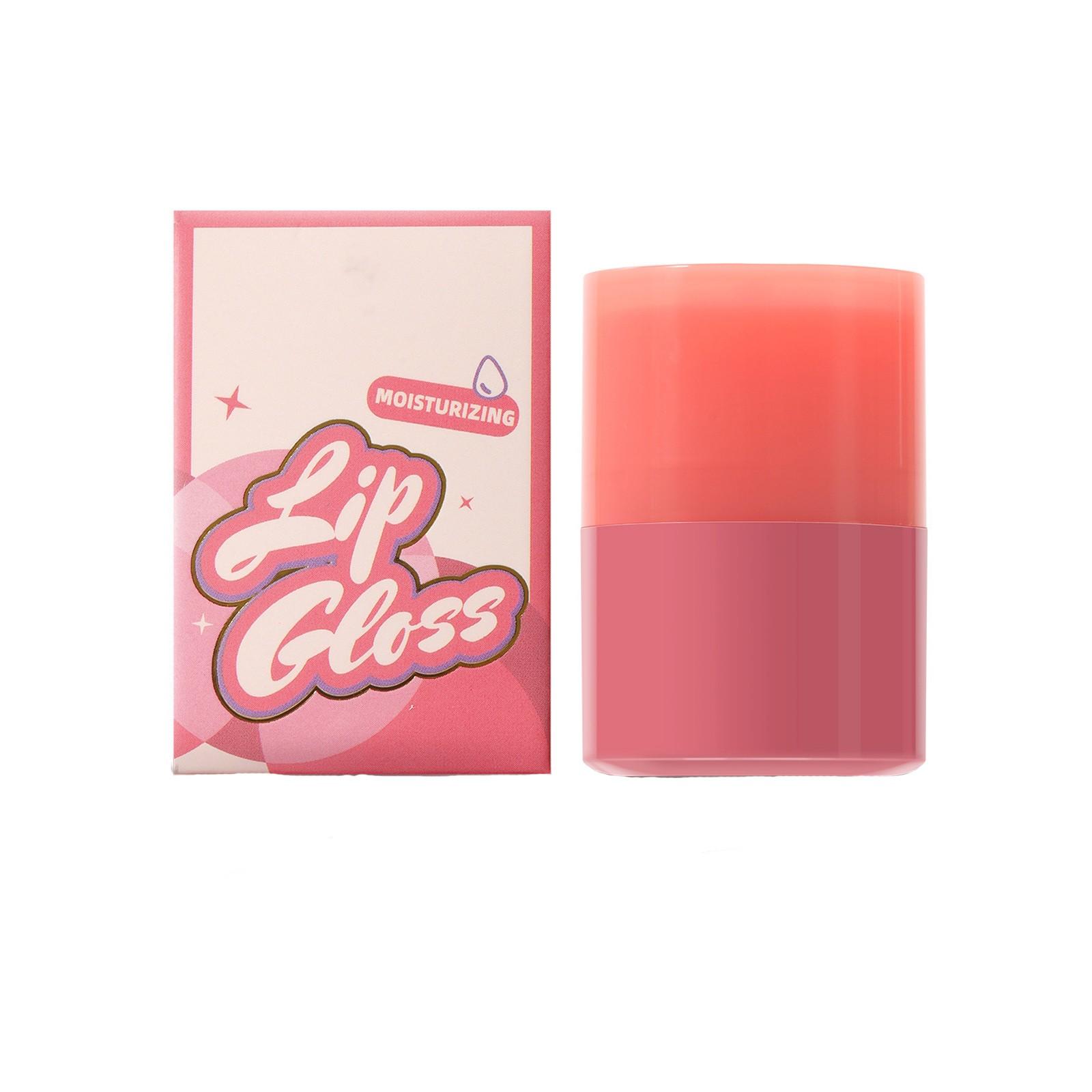 

Твист-ап блеск для губ Увлажняющий прозрачный блеск для губ Бальзам для губ Осветляет линии губ One Size