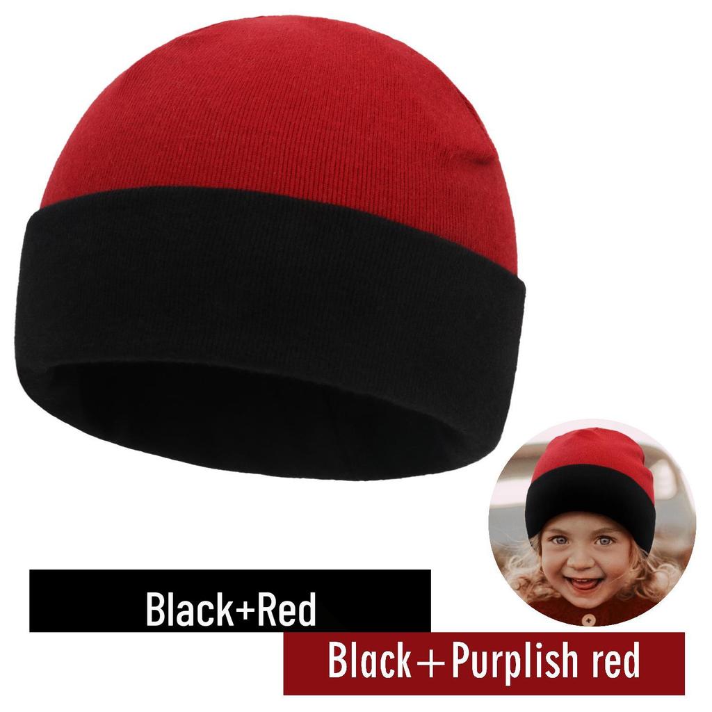 Matching Color Brushed Cap for Newborns: Spring, Autumn & Winter Styles, Double Size, 28 Colors