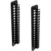 Adhesive Baseball Cap Wall Mount Rack - Holds 16 Hats, Traceless Hat Hook Storage